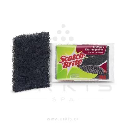 Esponja Abrasiva Scotch Brite Fibra Parrilla 20 g