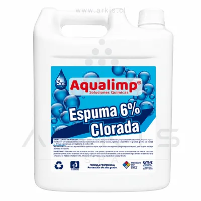 Espuma Clorada Aqualimp 6% 5 L