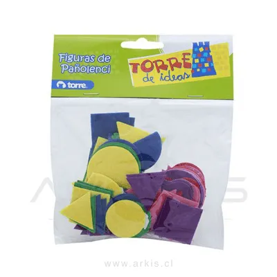 Figura de Pañolenci Torre Adhesiva