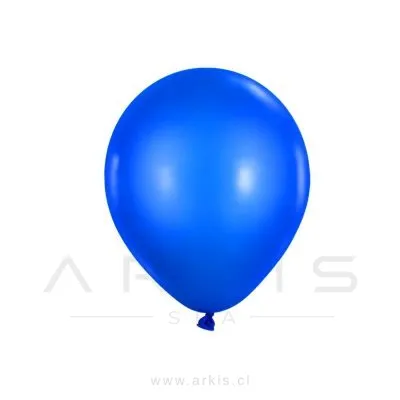 Globo Feco N° 9 Azul Liso 25 Unidades