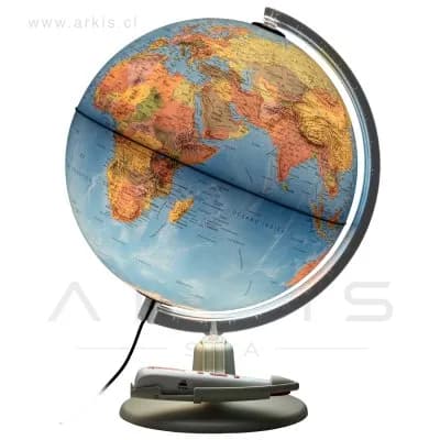 Globo Terráqueo Adetec Parlamondo 30 Cm