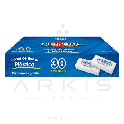 Goma Borrar Proarte 526-30 X 30 Unidades