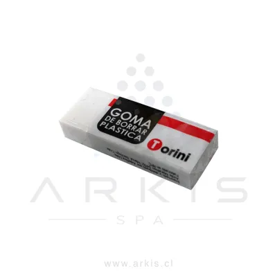 Goma de Borrar Torini Plástica