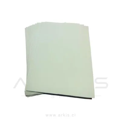 Goma Eva Latina 30x20 cm 10 Unidades Blanco