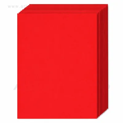 Goma Eva Latina 40 x 60 cm Rojo Paquete de 10 Unidades