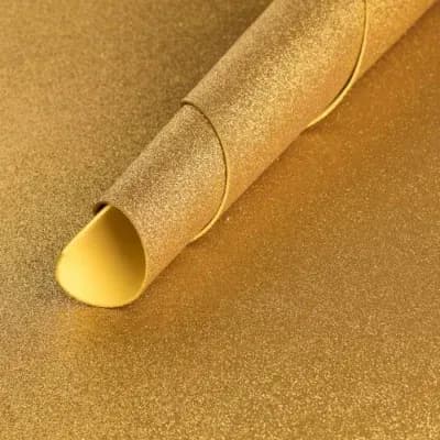 Goma Eva Latina Glitter Amarillo 40X60 cm 10 Unidades