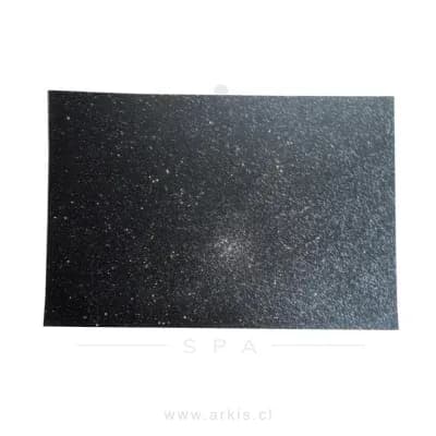Goma Eva Latina Glitter Negro 40X60 cm Paquete de 10 Unidades