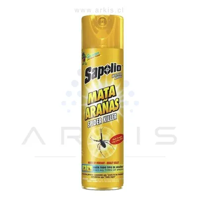 Insecticida Sapolio Aerosol Mata Arañas 360 ml
