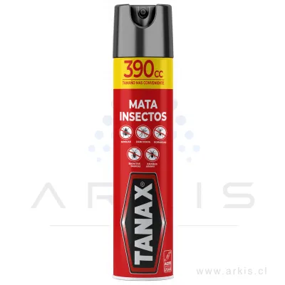 Insecticida Tanax Aerosol Mata Insectos 390 cc