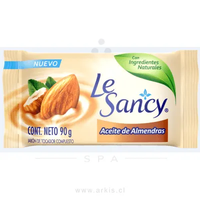 Jabón en Barra Le Sancy Aceite de Almendras 90 g