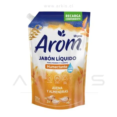 Jabón Líquido Arom Avena Almendras 750 Ml