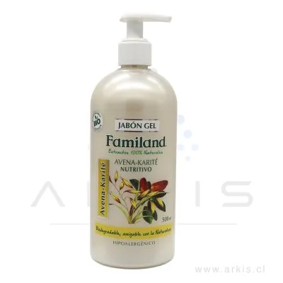 Jabón Líquido Familand Avena Karité 500 Ml