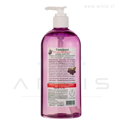 Jabón Líquido Familand Maqui Arándano 500 ml