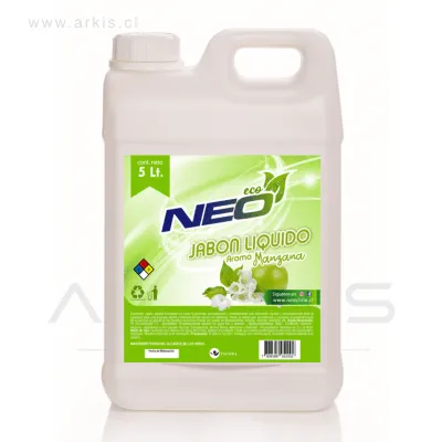 Jabón Líquido Neo Aroma Manzana 5 L