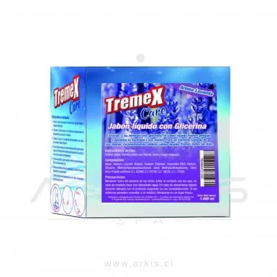 Jabón Líquido para Dispensador Tremex Care Lavanda con glicerina 1 L