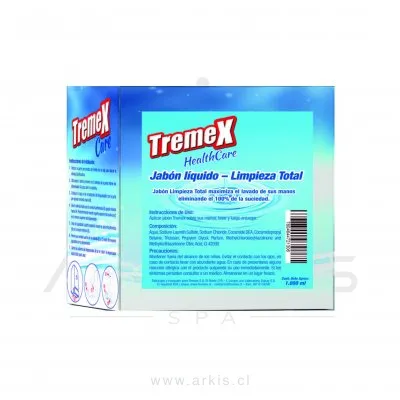 Jabón Líquido Tremex Care con Triclosán para Dispensador 1 L