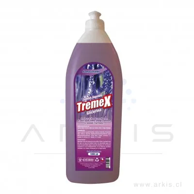 Jabón Líquido Tremex con glicerina de Lavanda 1 L