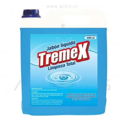 Jabón Líquido Tremex Hygienic con Triclosán 5 L