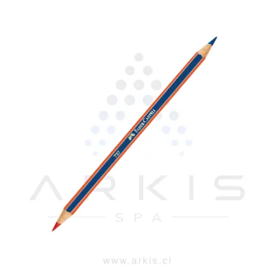 Lápiz Bicolor Faber-Castell 737 Azul Rojo