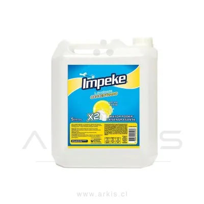 Lavalozas Líquido Impeke Concentrado Limón 5 L