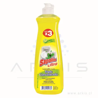 Lavalozas Líquido Sapolio Limón 1.2 L