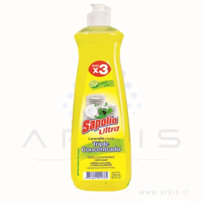 Lavalozas Líquido Sapolio Limón 750 ml