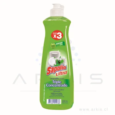 Lavalozas Líquido Sapolio Manzana 500 ml
