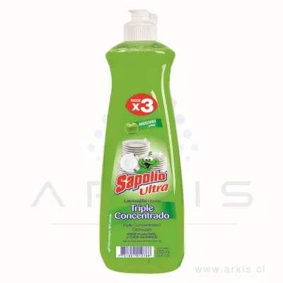 Lavalozas Líquido Sapolio Manzana 750 ml