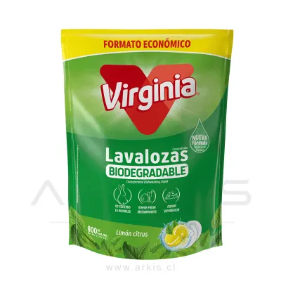 Lavalozas Líquido Virginia Concentrado Doypack 800 ml