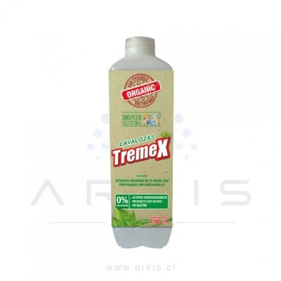 Lavalozas Tremex Orgánico con Extracto de Té Verde 1.5 L