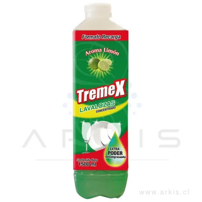 Lavalozas Tremex Recarga Aroma Limón 1.5 l