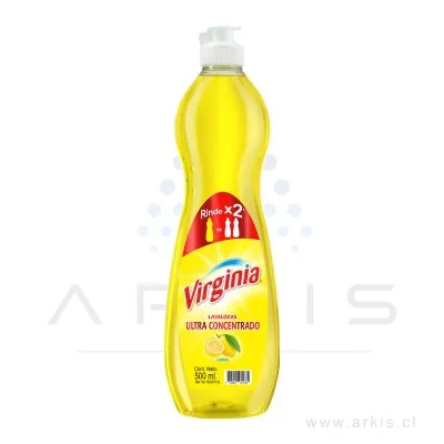 Lavalozas Virginia Ultra Concentrado Limón 500 ml
