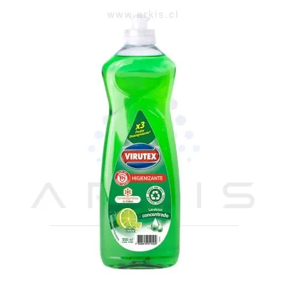 Lavalozas Virutex Higienizante Limón 500 ml