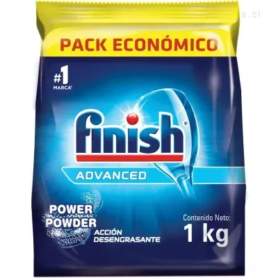 Lavavajilla en Polvo Finish Advanced Bolsa 1 kg