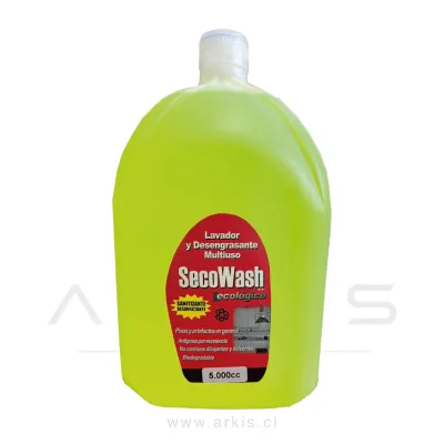 Limpiador A/Grasa 5 Lt Secowash Ecologico