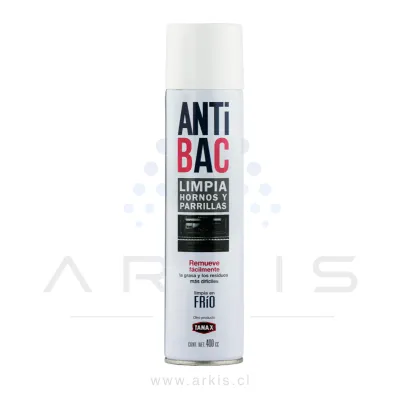 Limpiador Aerosol Antibac Hornos y Parillas 400 cc