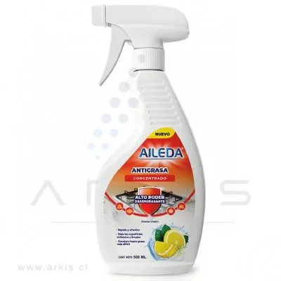 Limpiador Antigrasa Aileda Limón 500 ml