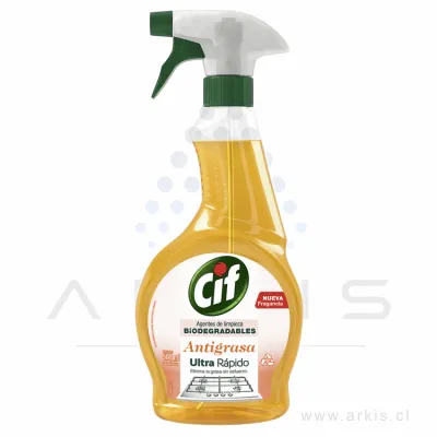 Limpiador Antigrasa Cif Biodegradable gatillo 500 ml