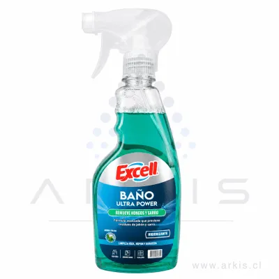 Limpiador de Baño Excell Ultra Power Gatillo Aroma Fresco 500 cc