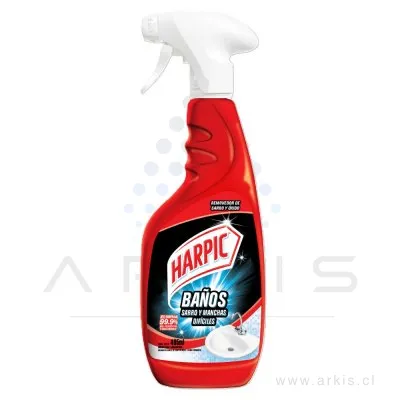 Limpiador de Baño Harpic Sarro y Manchas Difíciles Gatillo 485 ml