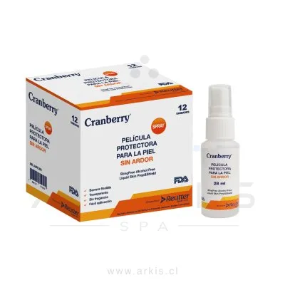 Limpiador de Heridas Cranberry Sin Ardor 28 ml