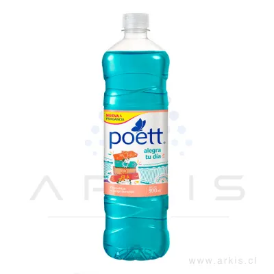 Limpiador de Piso Poett Alegra tu Día 900 ml