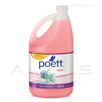 Limpiador de Piso Poett Bebé 4 l