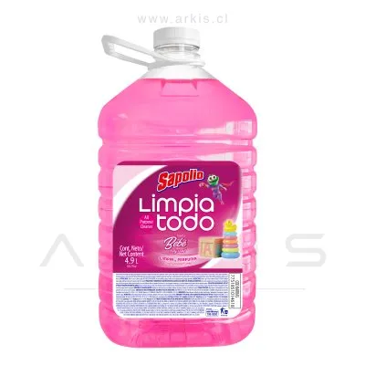 Limpiador de Piso Sapolio Bebé 4.9 L