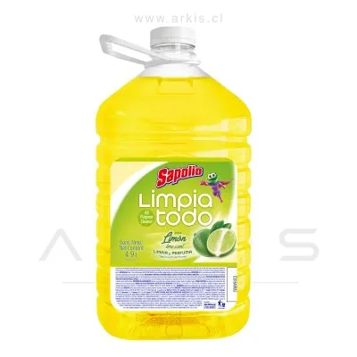 Limpiador de Piso Sapolio Limón 4.9 L