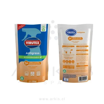Limpiador Desengrasante Virutex Doypack 500 ml