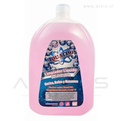 Limpiador Desinfectante Aqualimp Tutti Fruti 5 L