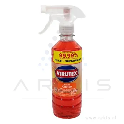 Limpiador Desinfectante Virutex Citrico 500 ml