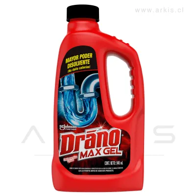 Limpiador Líquido Drano Max Gel Destapacañerías 946 ml