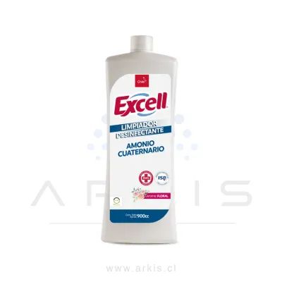 Limpiador Multisuperficies Excell con Amonio Cuaternario 900 ml